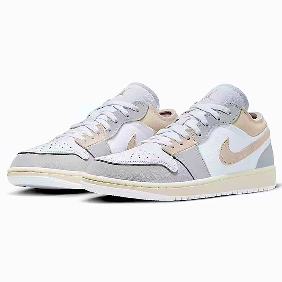 Air Jordan 1 Low Craft “White Sail” - Picture 9 of 14